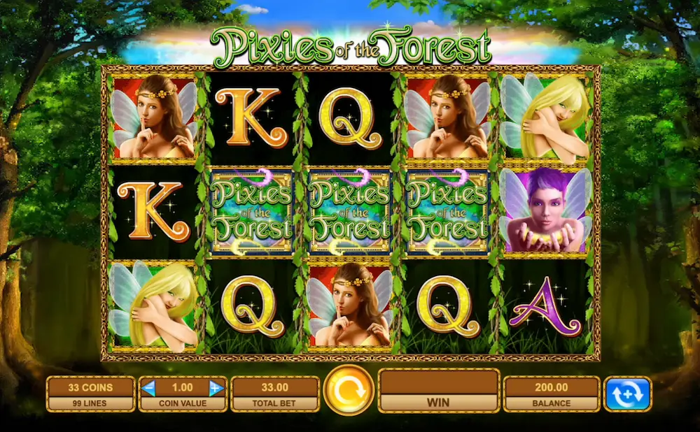 Pixies of the Forest Slot Screenshot 1